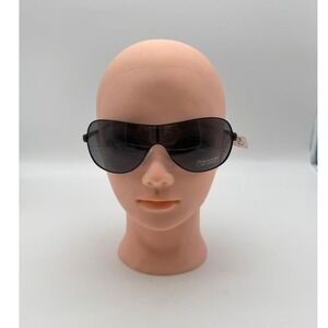 Tahari Men's Shield Sunglasses – Black Frame & Lenses – Brand New